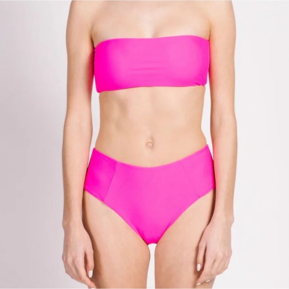 Shady Lady Bandeau Bikini Bathing Suit - Picture 1 of 2